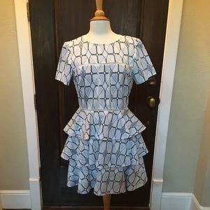 Lovely embroidered dress.